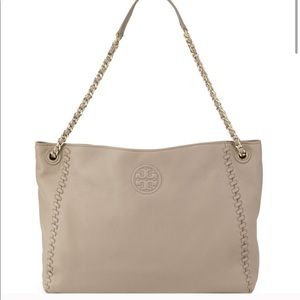 Tory Burch Marion Chain Strap Slouchy Tote